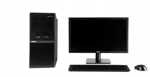Acer Veriton M200-P500 Ryzen 3 3200G Processor ( 4GB/1 TB HDD/ WIN 11 HOME) With 49.5 cm (19.5") Display